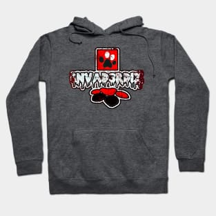 Invad3r Bloody Paws Hoodie